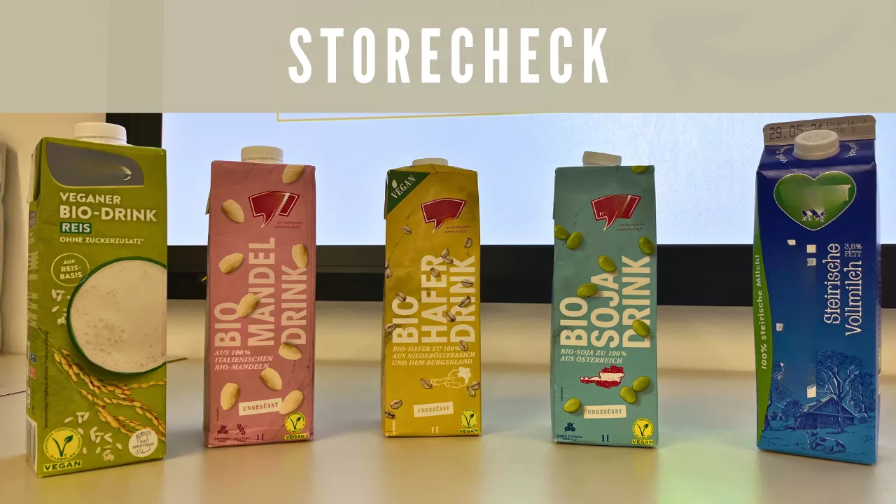 Storecheck Pflanzendrinks