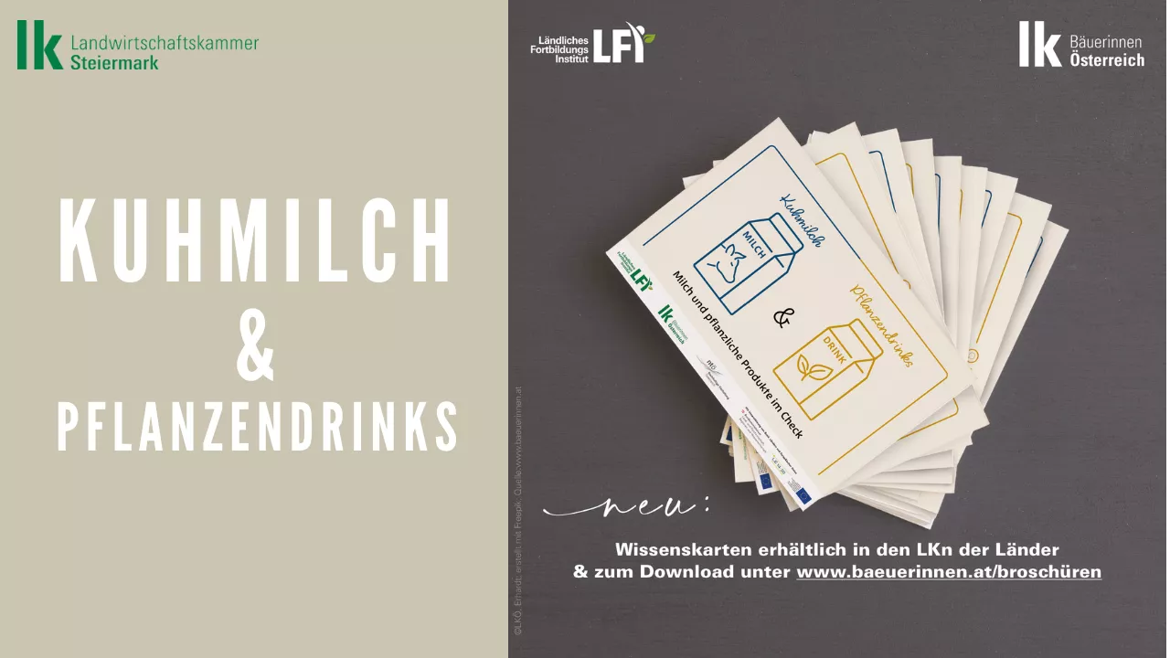 Wissenskarten Milch & Pflanzendrinks